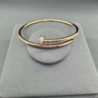 [Royal&Vicky]JUSTE BRACELET 2.5MM DIAMONDS NEW
