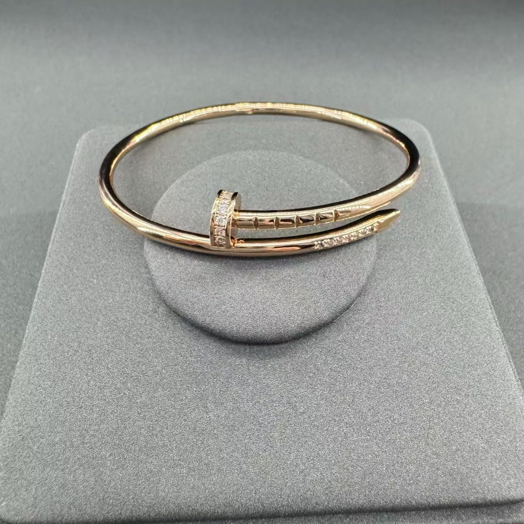 [Royal&Vicky]JUSTE BRACELET 2.5MM DIAMONDS NEW