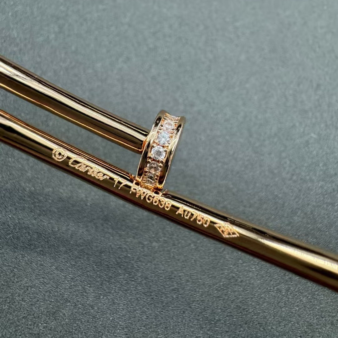[Royal&Vicky]JUSTE BRACELET 2.5MM DIAMONDS NEW