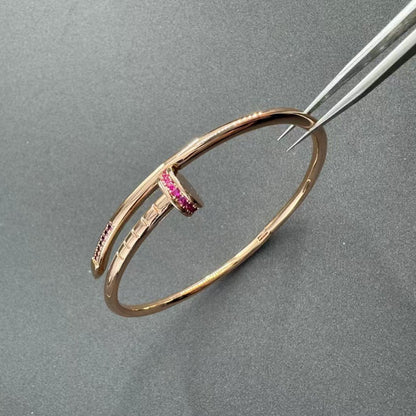 [Royal&Vicky]JUSTE BRACELET 2.5MM DIAMONDS NEW