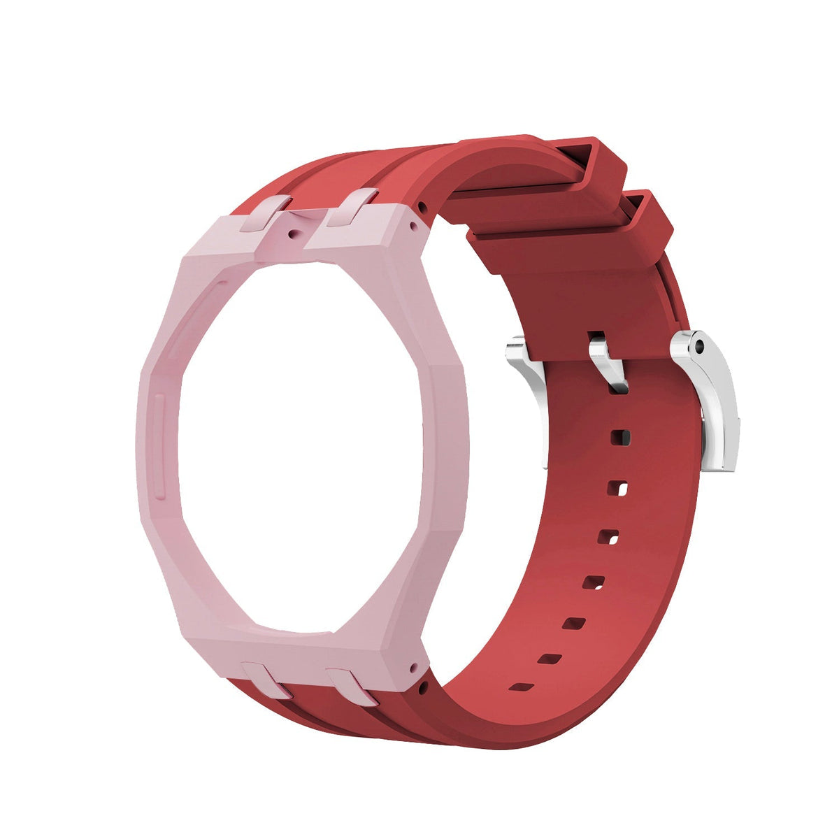 Royal&Vicky Strap Exclusive Bioceramic Case & Silicone Strap Mix Color