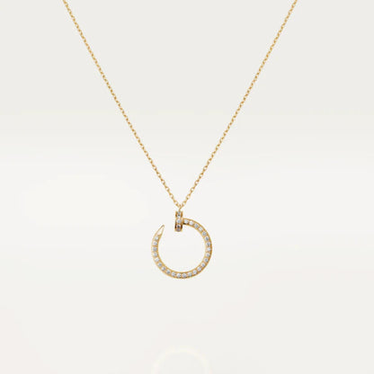 [ROYAL]JUSTE NECKLACE GOLD DIAMONDS