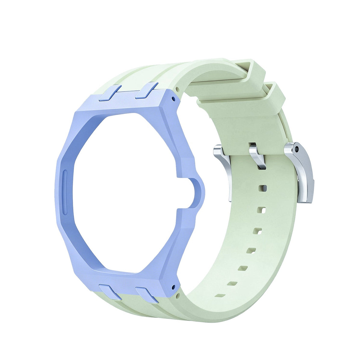 Royal&Vicky Strap Exclusive Bioceramic Case & Silicone Strap Mix Color