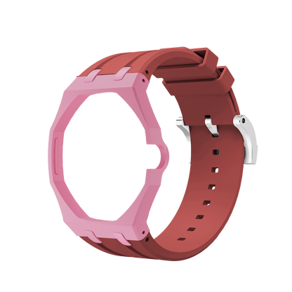 Royal&Vicky Strap Exclusive Bioceramic Case & Silicone Strap Mix Color