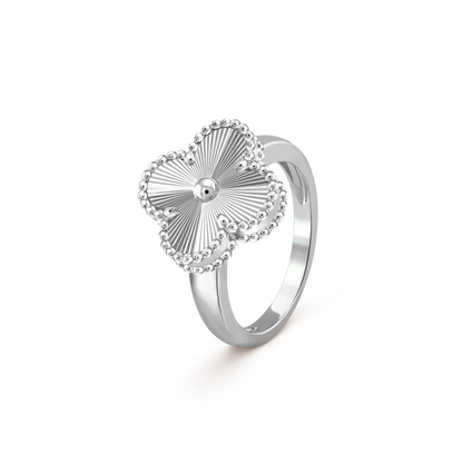 [ROYAL]CLOVER SILVER RING