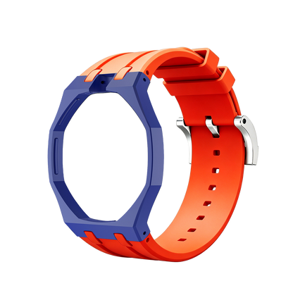 Royal&Vicky Strap Exclusive Bioceramic Case & Silicone Strap Mix Color