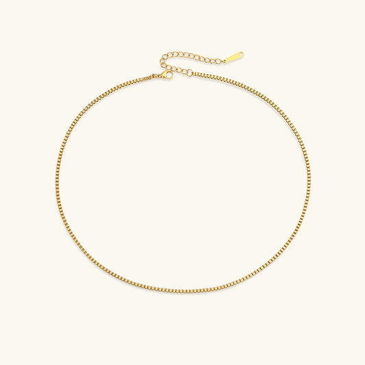 [Royal&Vicky]Danica Box Chain Goldkette