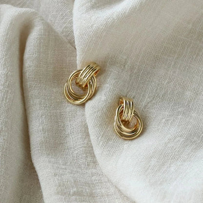 [Royal&Vicky]ルナ レイヤードフープピアス