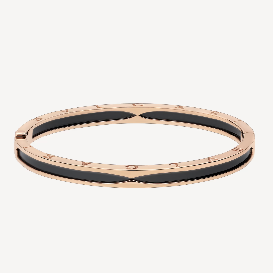 [ROYAL]ZERO 1 PINK GOLD WITH BLACK CERAMIC BRACELET