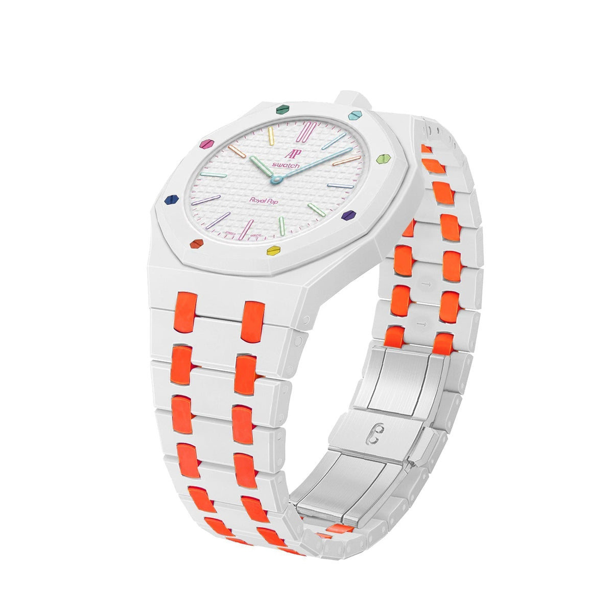 Royal Oak Pop Exklusives Biokeramik-Gehäuse & Biokeramik-Armband in verschiedenen Farben