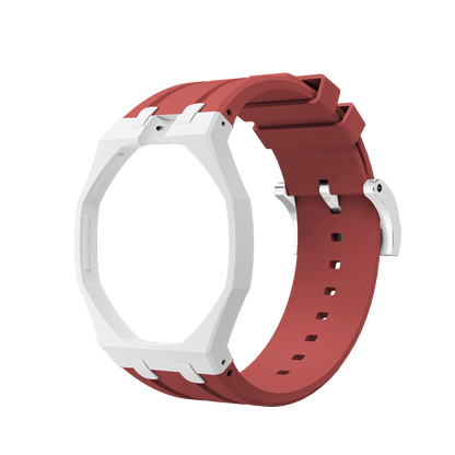 Royal&Vicky Strap Exclusive Bioceramic Case & Silicone Strap Mix Color