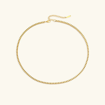 [Royal&Vicky]Danica Box Chain Goldkette