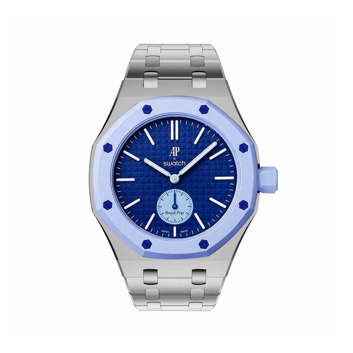 Royal&Vicky Strap Exclusive Steel Case & Silicone strap