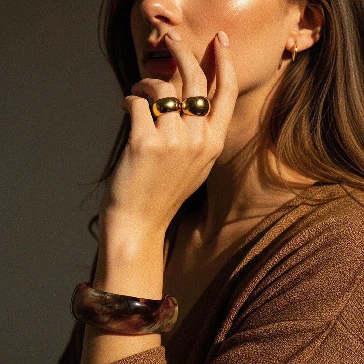[Royal&Vicky]Julianna modellierte Herbst-Armreifen