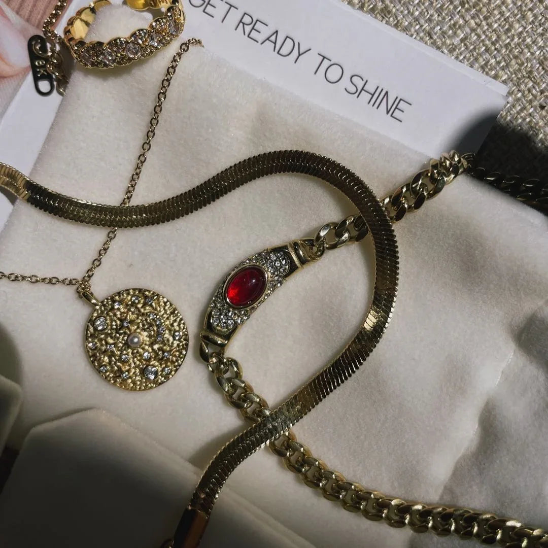 [Royal&Vicky]Vintage Isabella Necklace