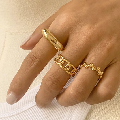 [Royal&Vicky]Emeline Gold Ring