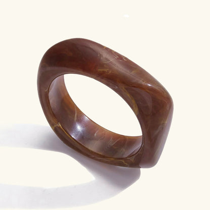 [Royal&Vicky]Kaitlyn Chunky Acrylic Bangle