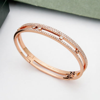 [Royal&Vicky]Move Romane pavé bangle