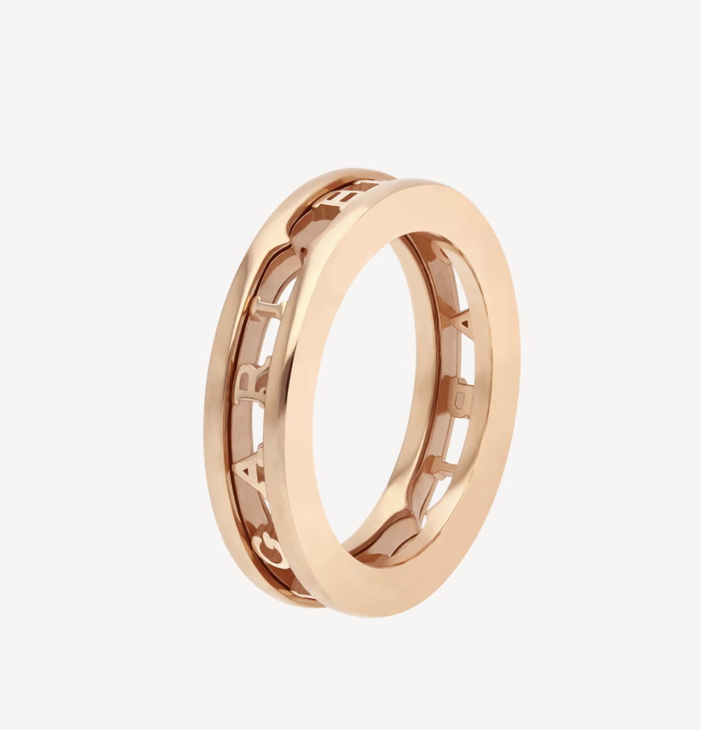 [ROYAL]ZERO 1 ONE-BAND WITH OPENWORK LOGO SPIRAL RING