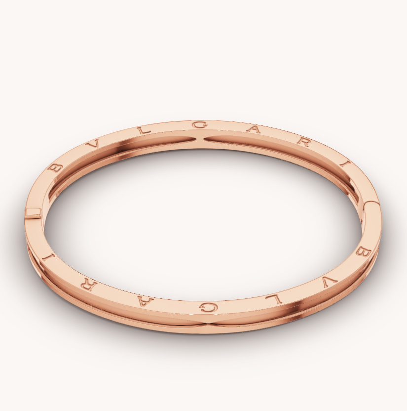 [ROYAL]ZERO 1 SPIRAL PINK GOLD BRACELET