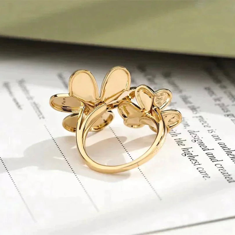 [ROYAL]CLOVER COMOS GOLD DIAMOND RING