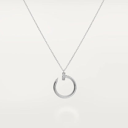 [ROYAL]JUSTE NECKLACE SILVER