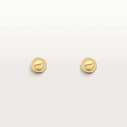 [ROYAL]LOVE EARRINGS GOLD 10MM