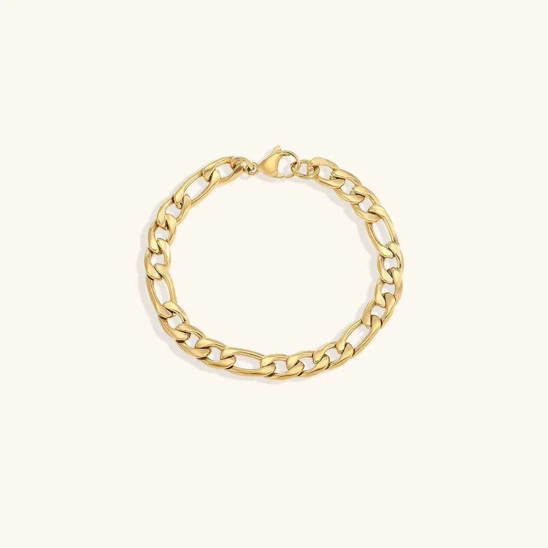 [Royal&Vicky]サターンゴールドチェーンブレスレット