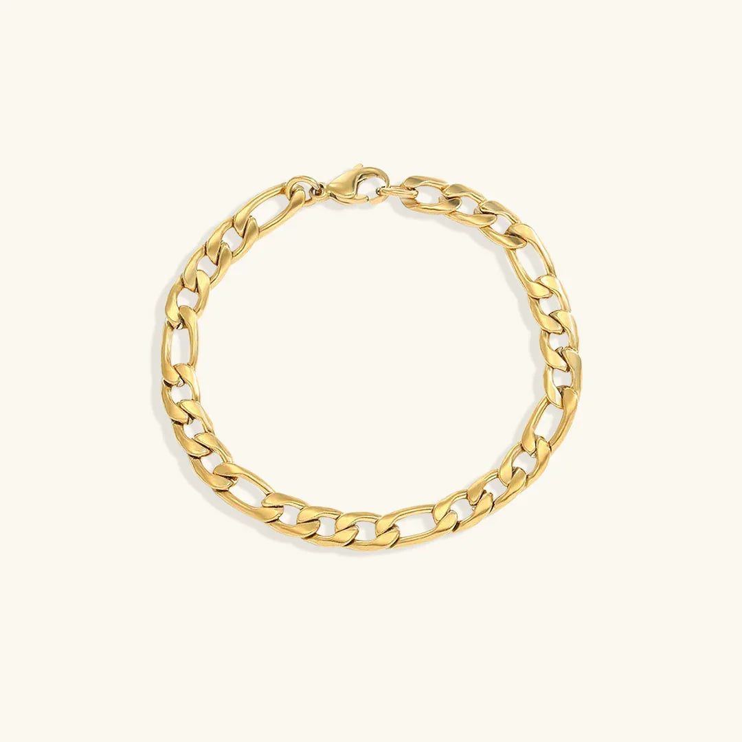 [Royal&Vicky]サターンゴールドチェーンブレスレット