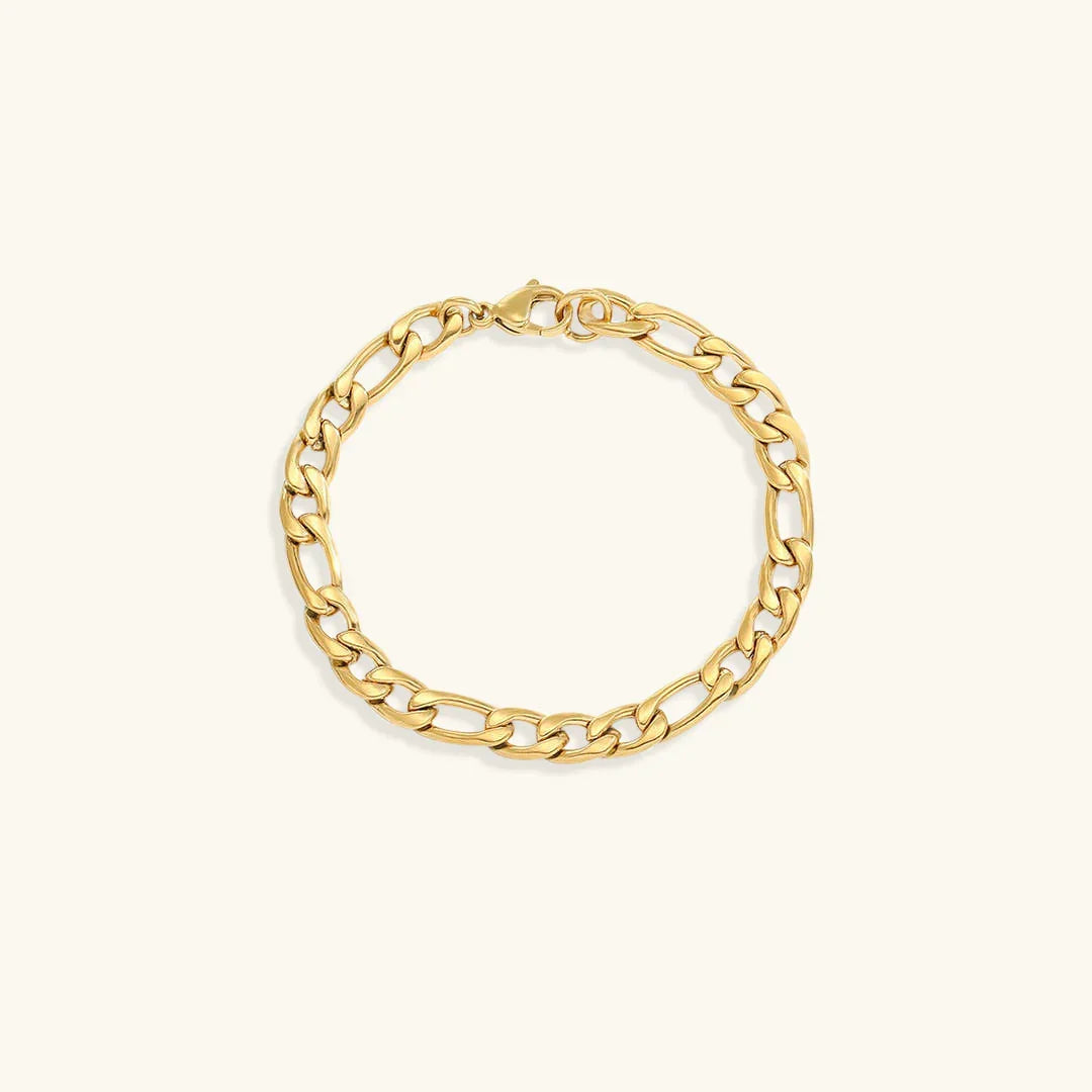 [Royal&Vicky]サターンゴールドチェーンブレスレット