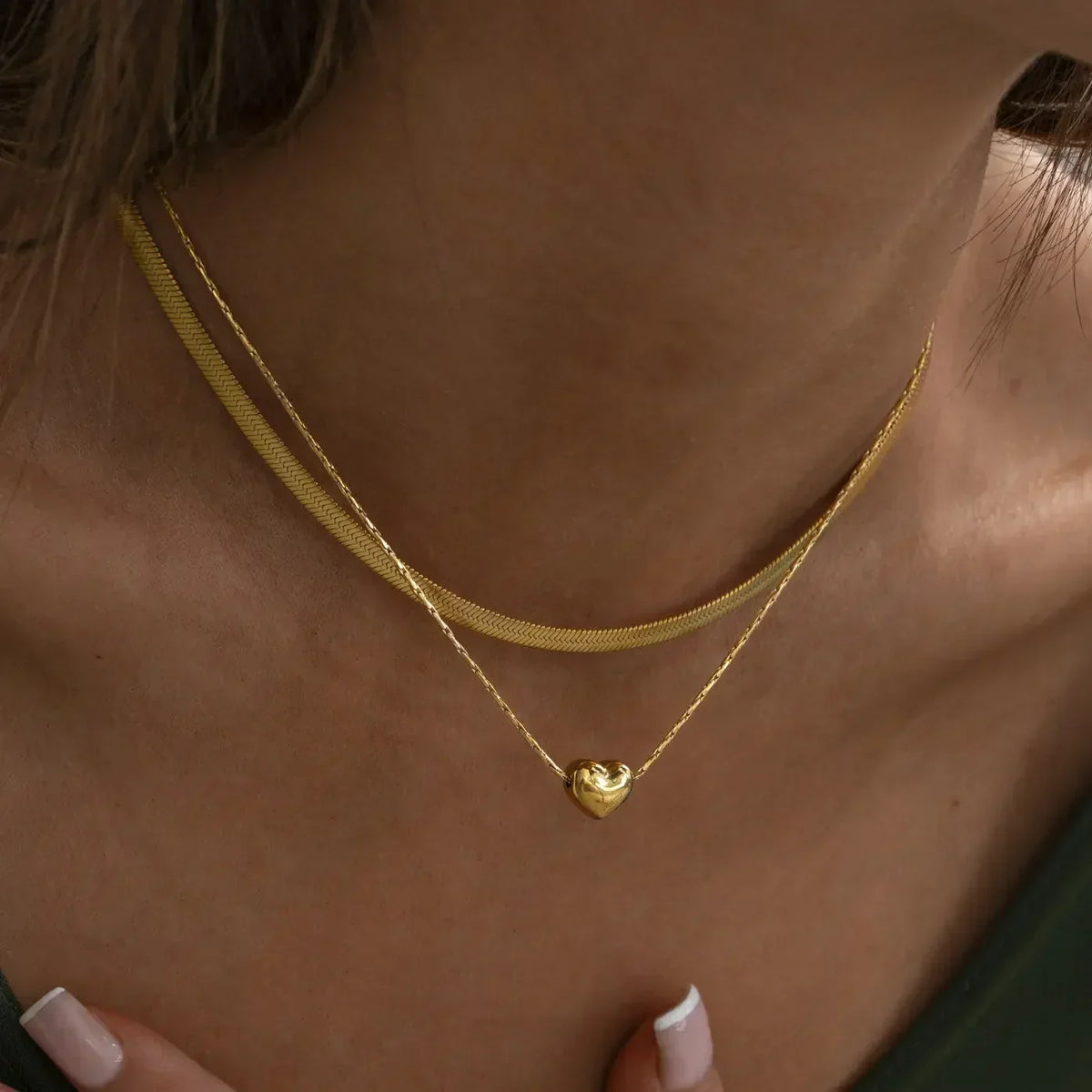 [Royal&Vicky]Jessica Gold-Halskette