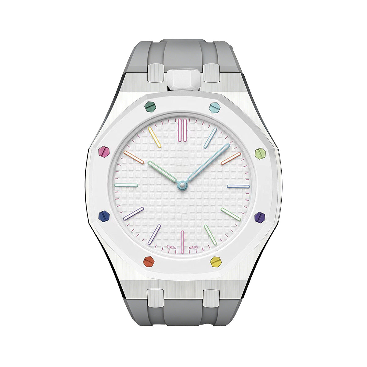 Royal&Vicky Strap Exclusive Steel Case & Silicone strap