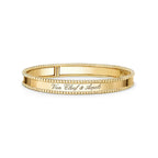 [Royal&Vicky]SIGNATURE DUAL-BEADED BANGLE