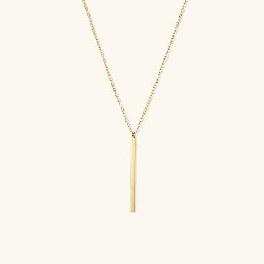 [Royal&Vicky] Allison Goldbarren-Halskette