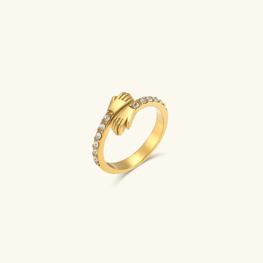 [Royal&Vicky]Amaryllis Gold Ring