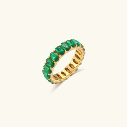 [Royal&Vicky]Antoinette Diamond Simulant Goldring