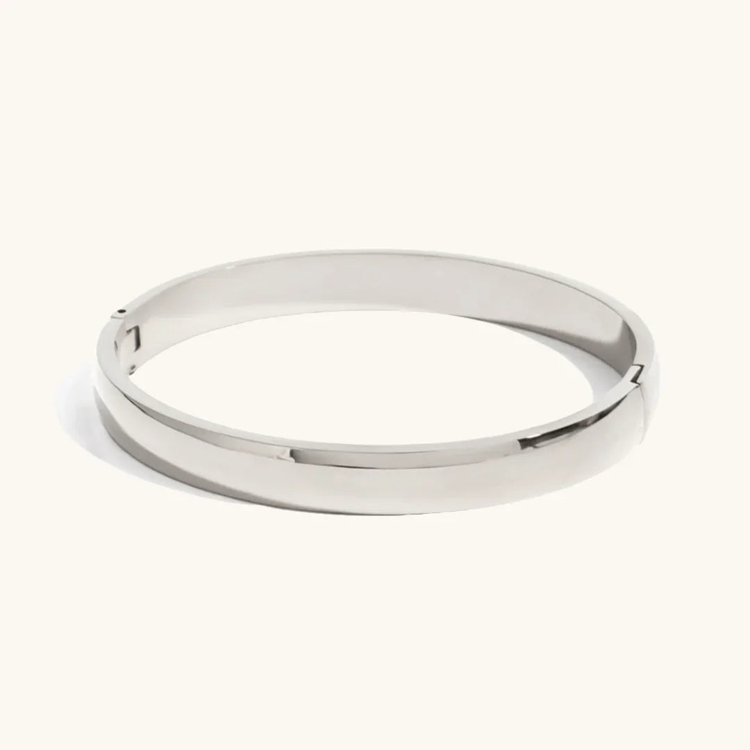 [Royal&Vicky]Melina Large Stacking Gold Bangle