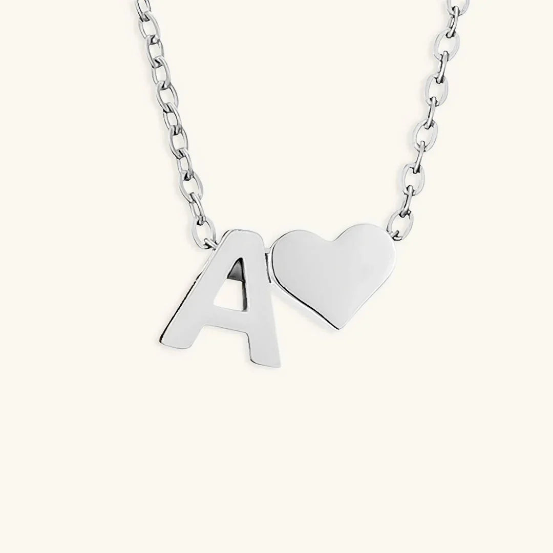 [Royal&Vicky]Ria Initial Letter Gold Necklace