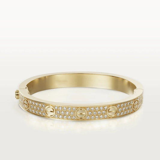 [ROYAL]LOVE BRACELET 6.1MM DIAMOND-PAVED