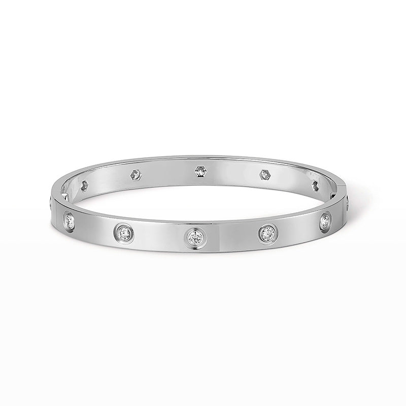 [ROYAL]LOVE BRACELET 6.1MM 10 DIAMONDS