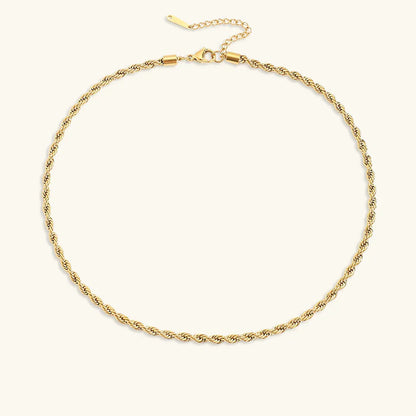 [Royal&Vicky]Bianca Kordelkette Goldhalskette