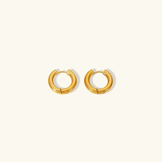 [Royal&Vicky]Bold Round Hoops