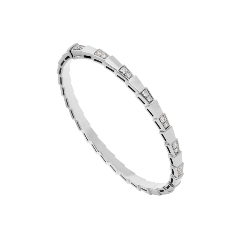 [LUXE]SERPENTI ARMBAND SILBER DIAMANT