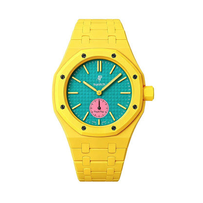 Oak Pop Exklusives gelbes Bioceramic-Armband