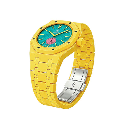 Oak Pop Exklusives gelbes Bioceramic-Armband