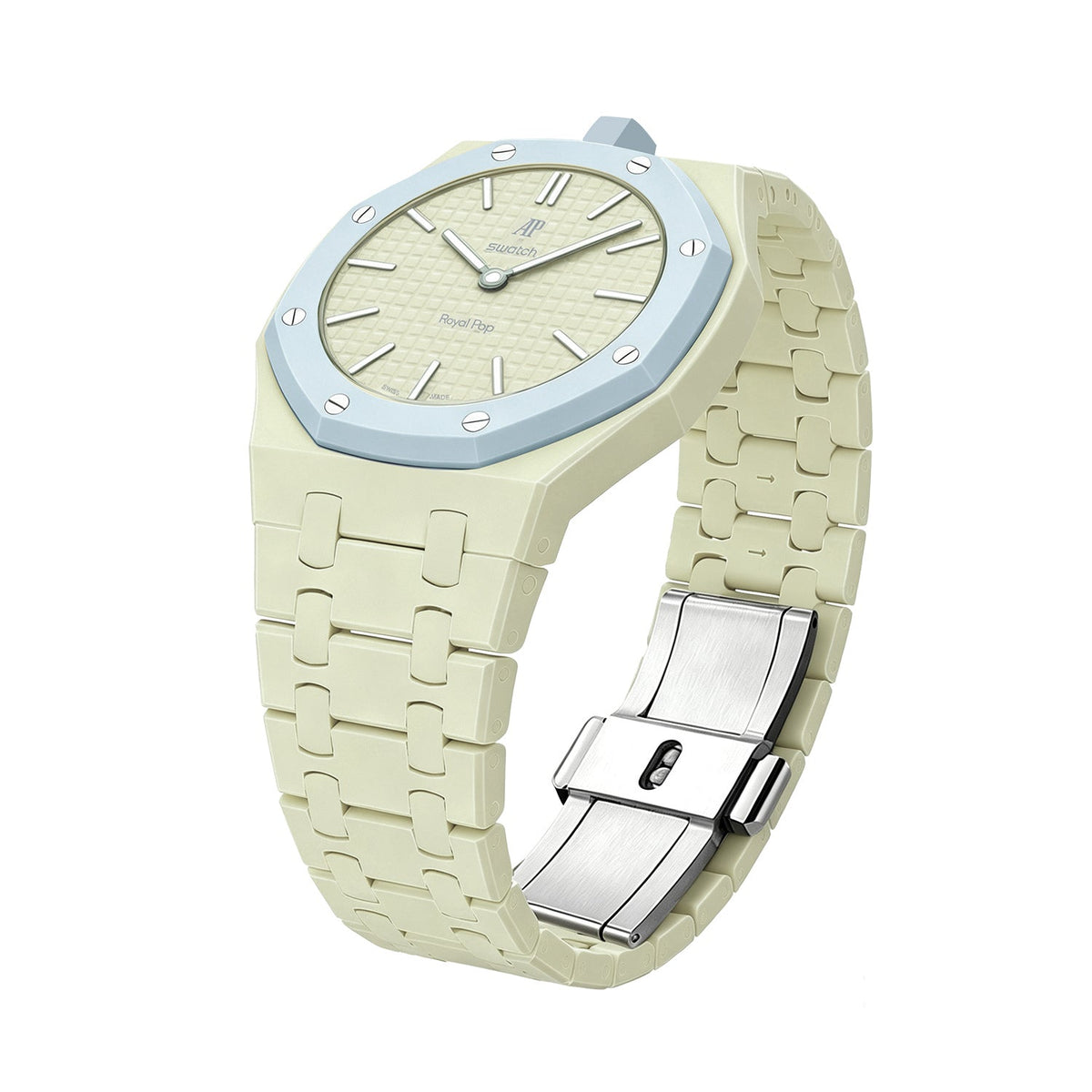 Oak Pop Exklusiver Cremegelber Bioceramic Armband
