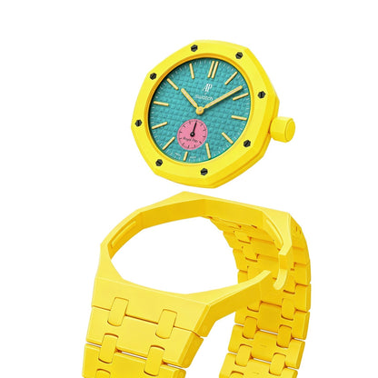 Oak Pop Exklusives gelbes Bioceramic-Armband