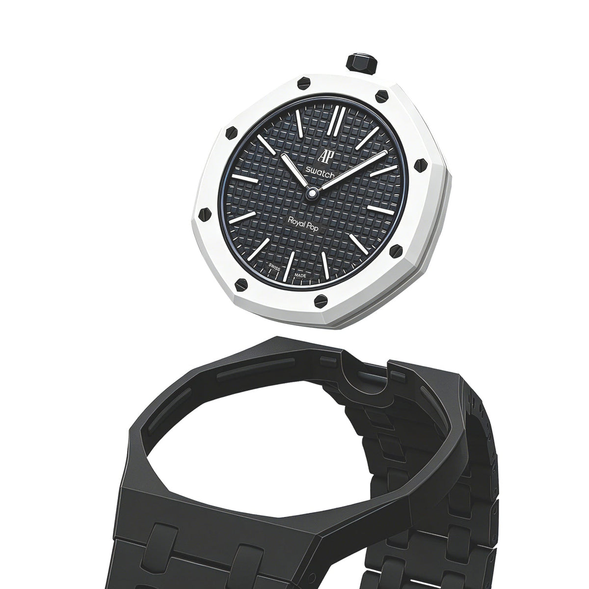 Oak Pop Exclusive Schwarz Bioceramic Armband