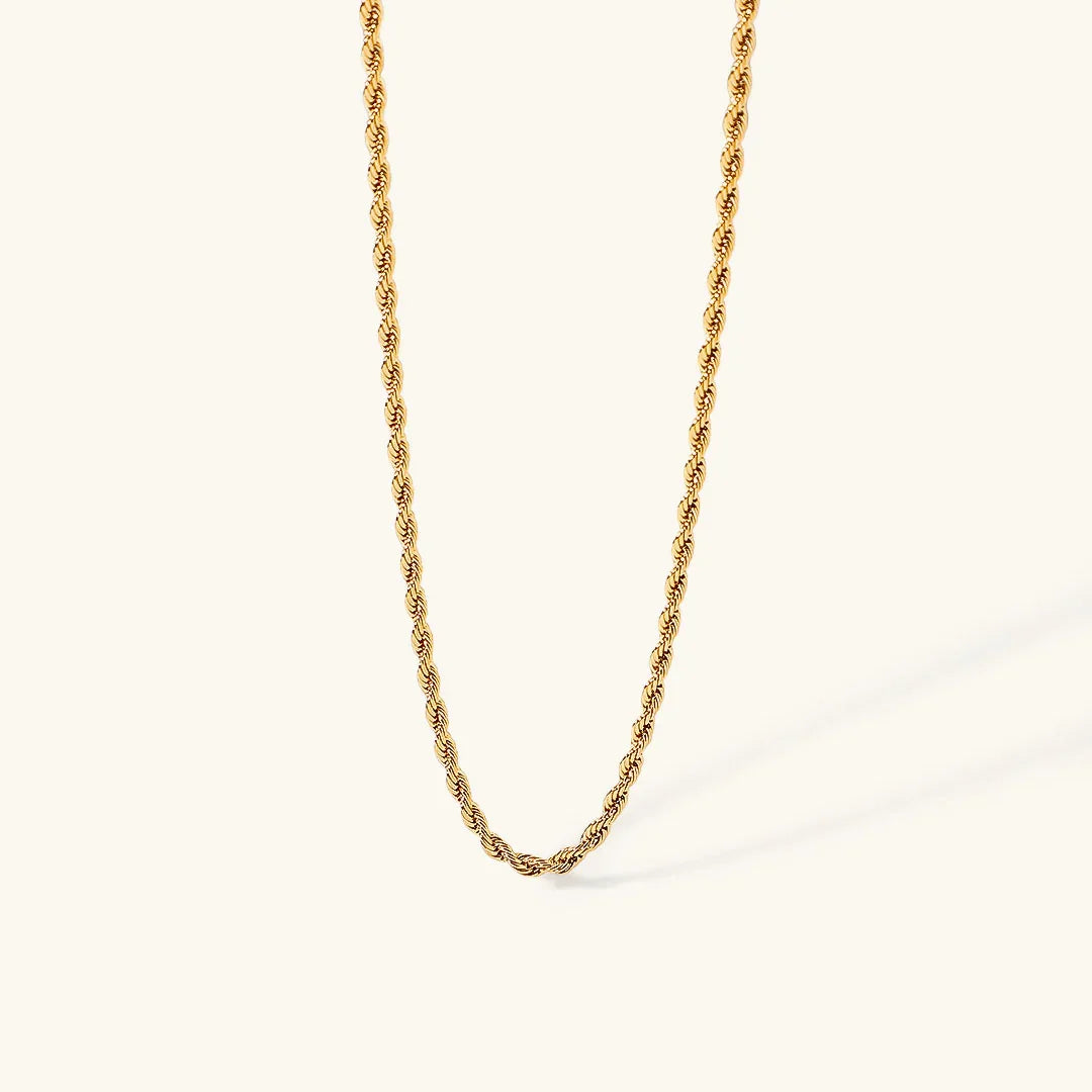 [Royal&Vicky]Calle Seilketten-Halskette in Gold