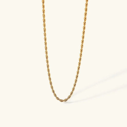 [Royal&Vicky]Calle Seilketten-Halskette in Gold